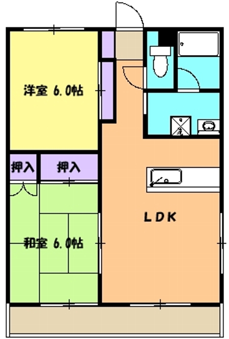 カインドネスナカヤドの間取り