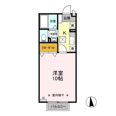 リビングタウン上並榎 A/Bの間取り