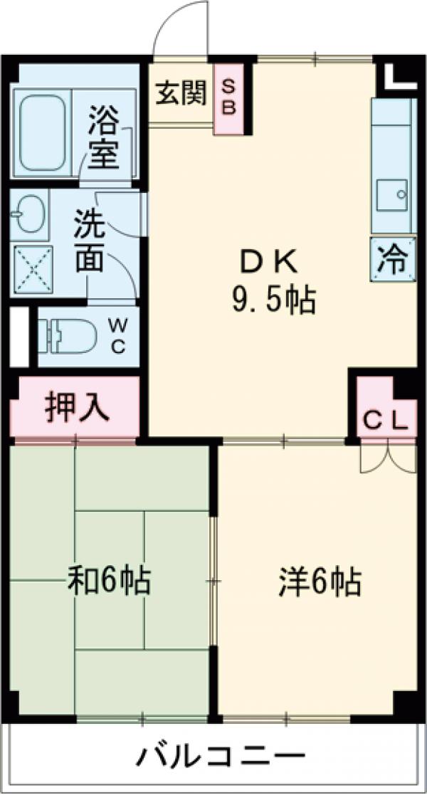 グランドヒルズの間取り