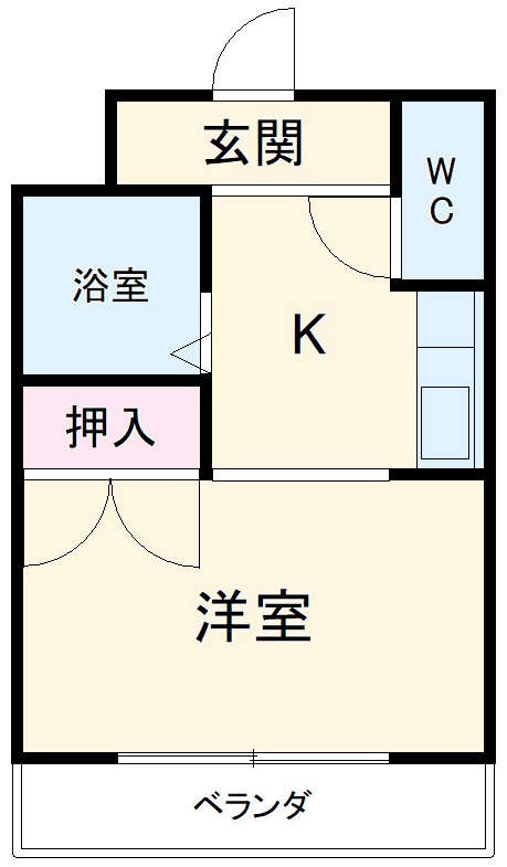 寿マンション琴塚の間取り