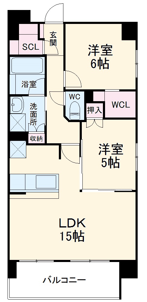 エトワール社が丘の間取り