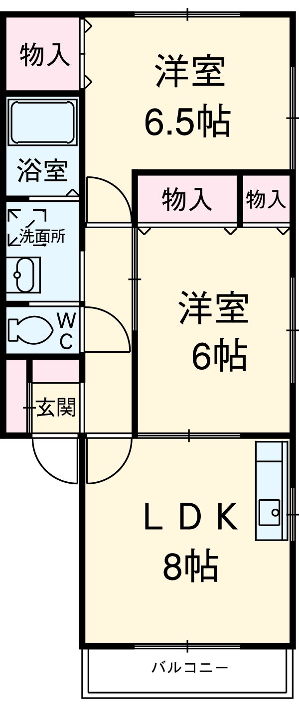 メイプルの間取り