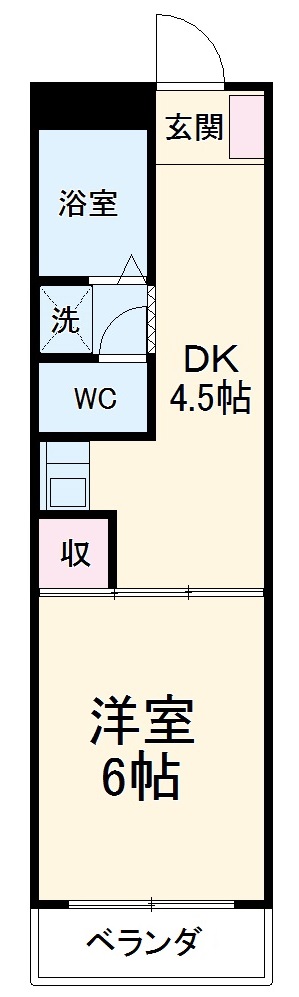 エーデルハイム成田の間取り