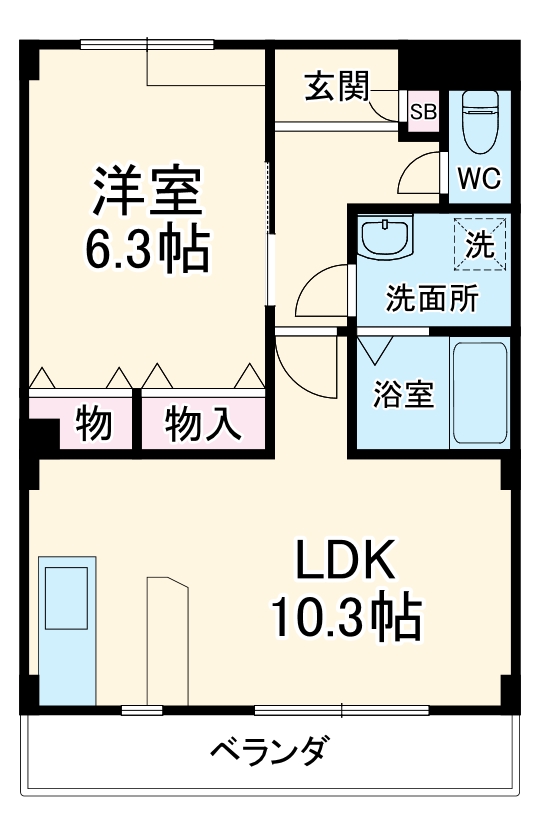パークガーデン西神の倉Ⅱの間取り