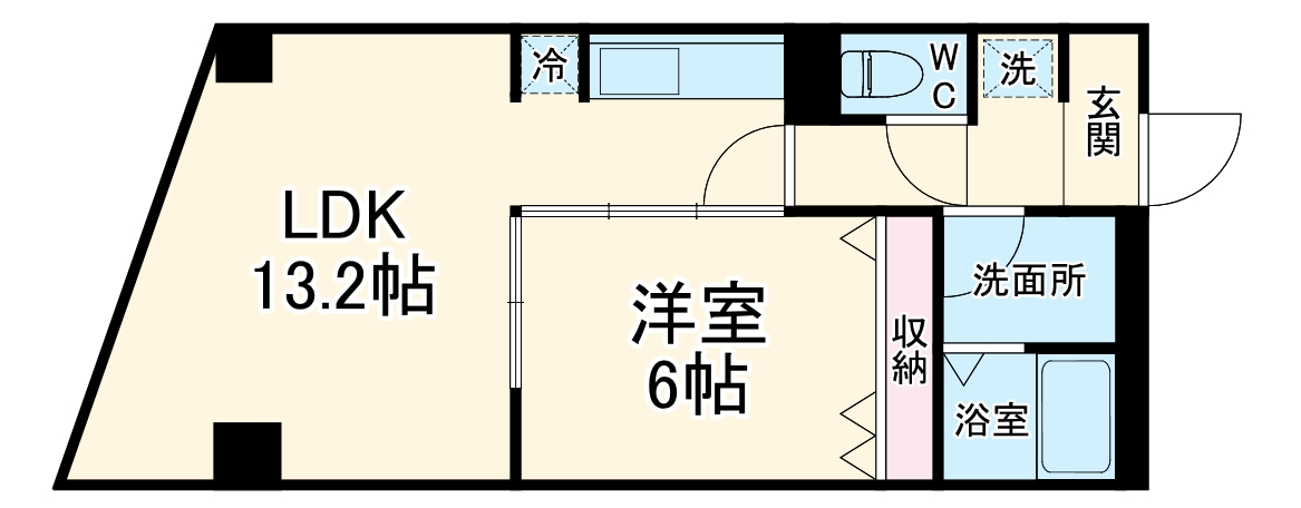 プチタウン半田山の間取り