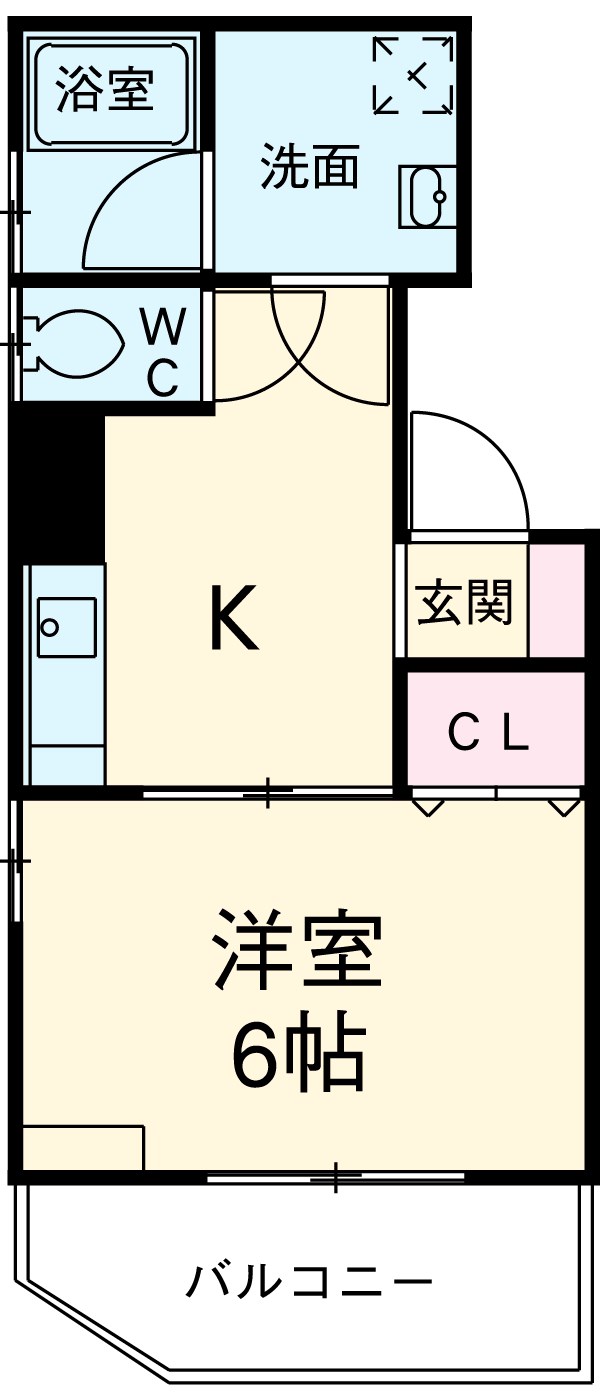 クリーンメゾンアラタマの間取り