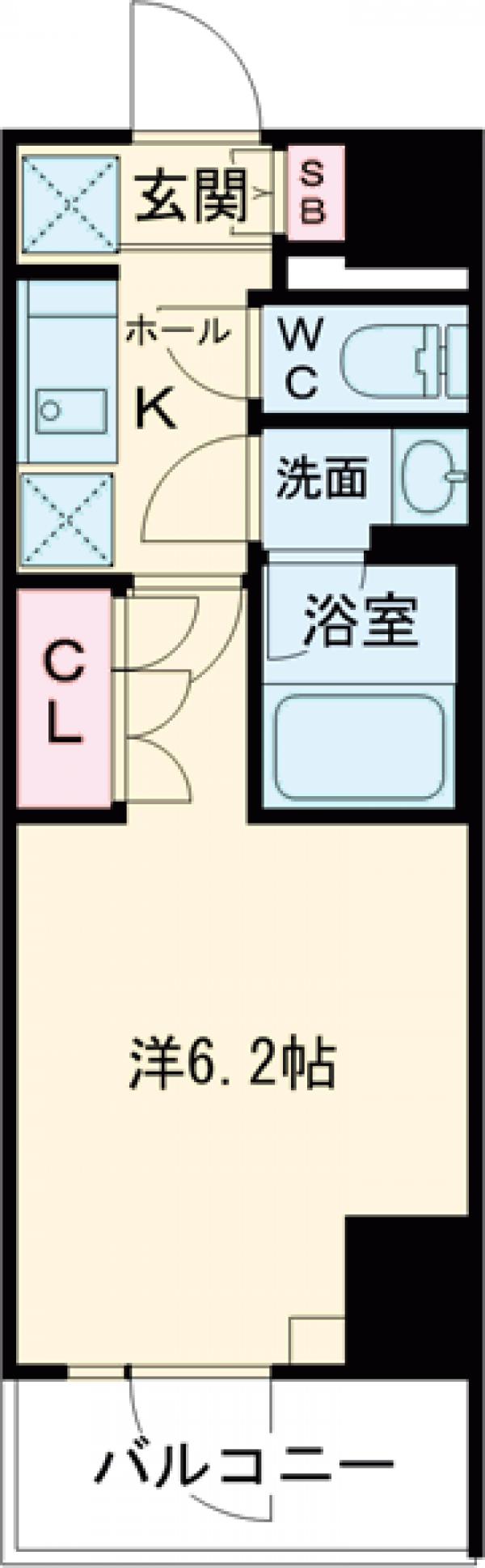 ＤＩＰＳ亀有駅前の間取り