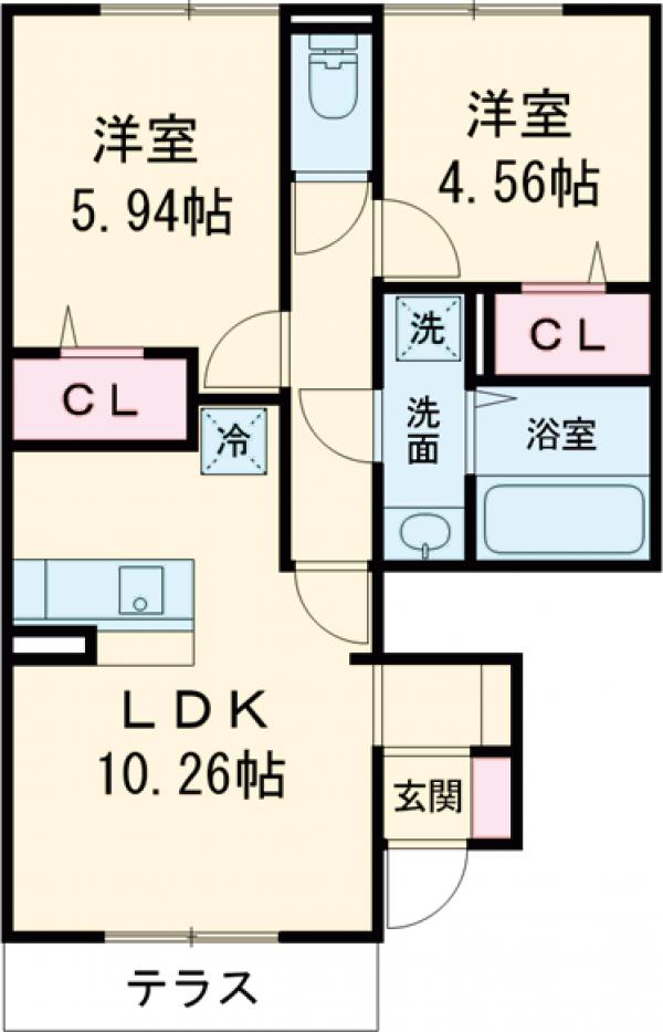 aise villageの間取り