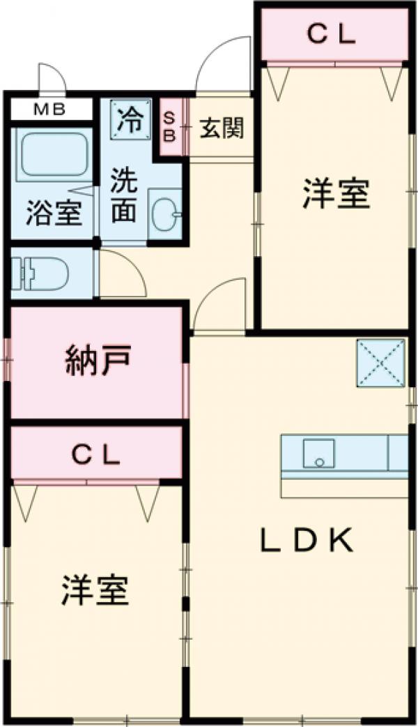 ファーストパークマンションの間取り