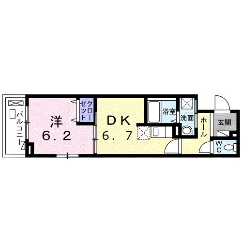 Lucir(ルシール)の間取り