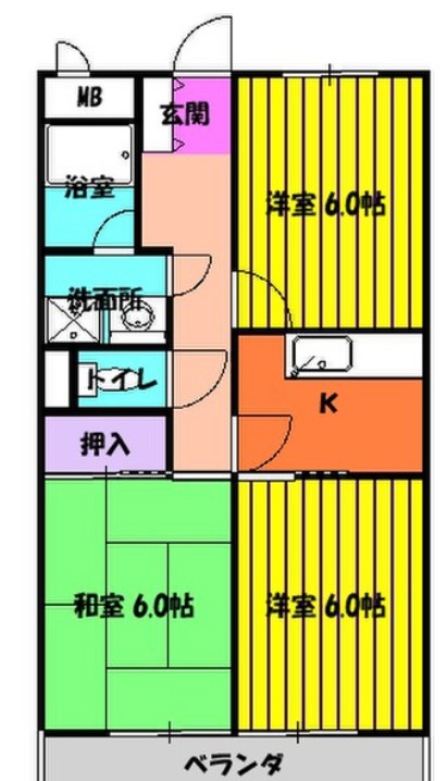 高橋ビルの間取り