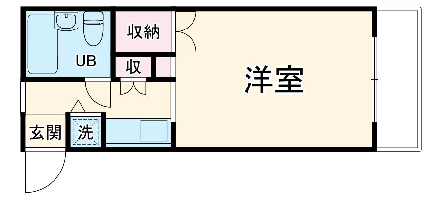 ユースピア本厚木の間取り
