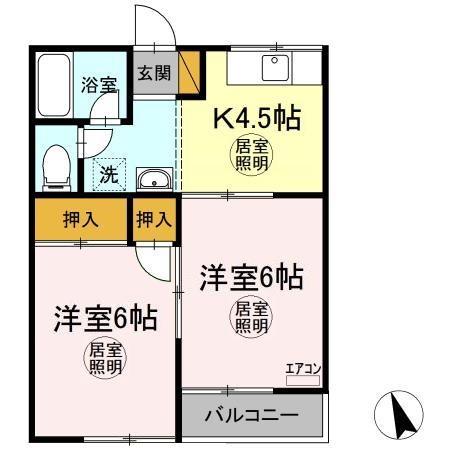 ニュー駅前ハイツの間取り
