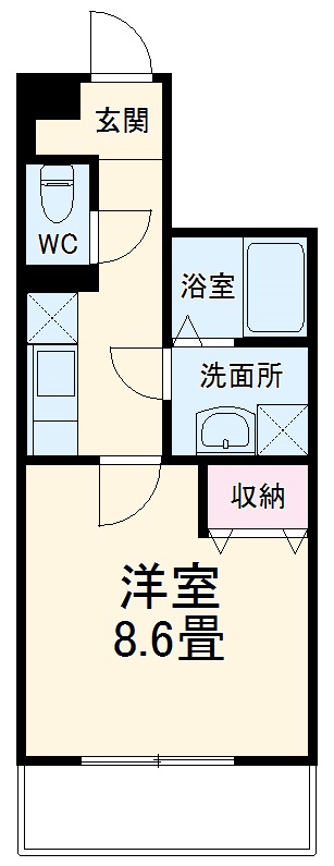 アイビーコートの間取り