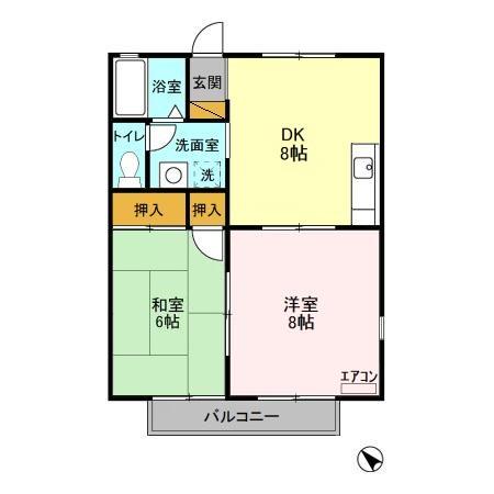 ファーストハイツ福王台の間取り