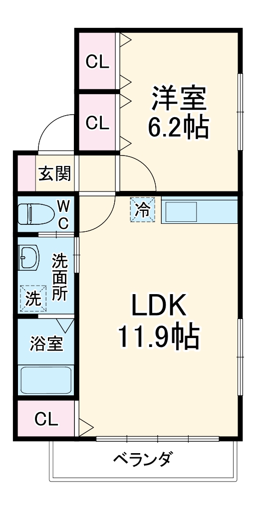 ミタカⅠの間取り