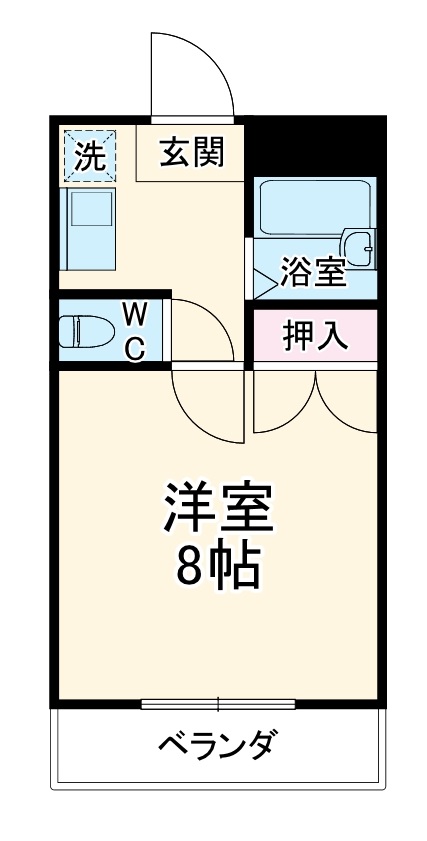 めぞんリバーサイドの間取り