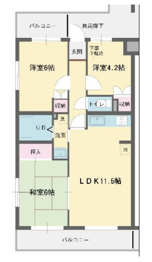 サンパークヒルズ高砂の間取り