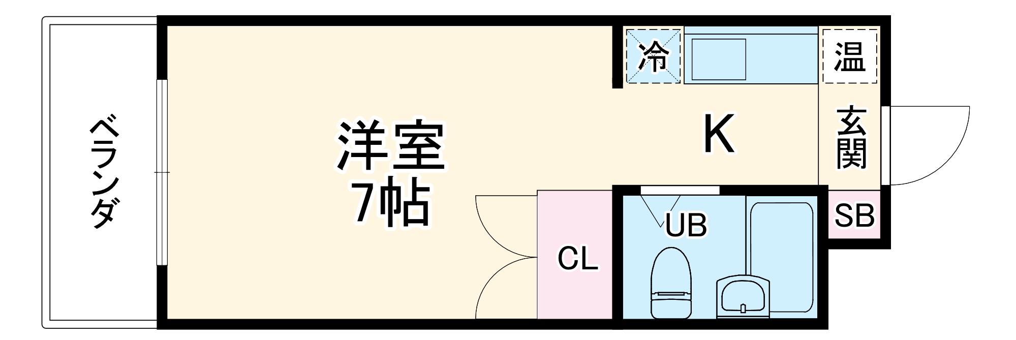 ジョアメゾン神里の間取り