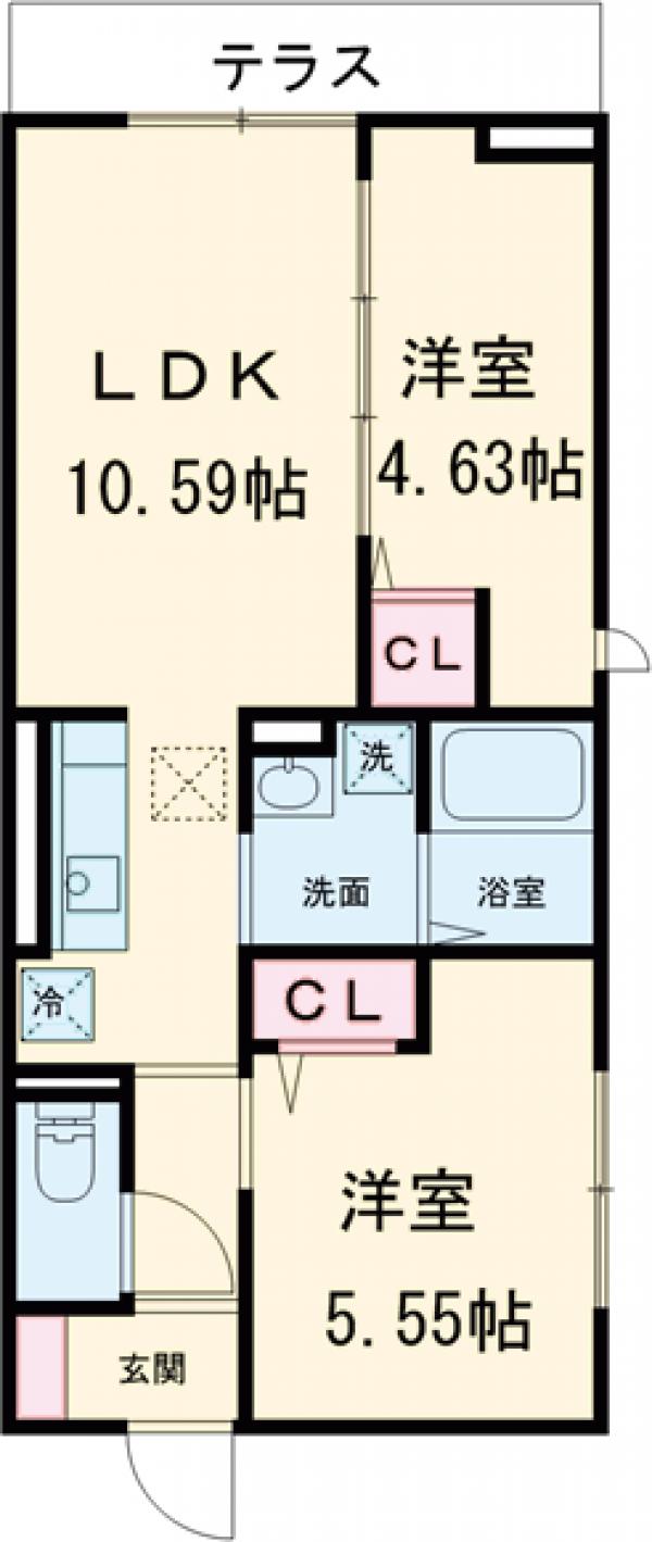 セジュール西台4の間取り