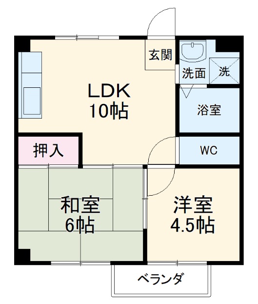 ストーク江南の間取り