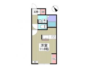 レオネクストコトーⅡの間取り