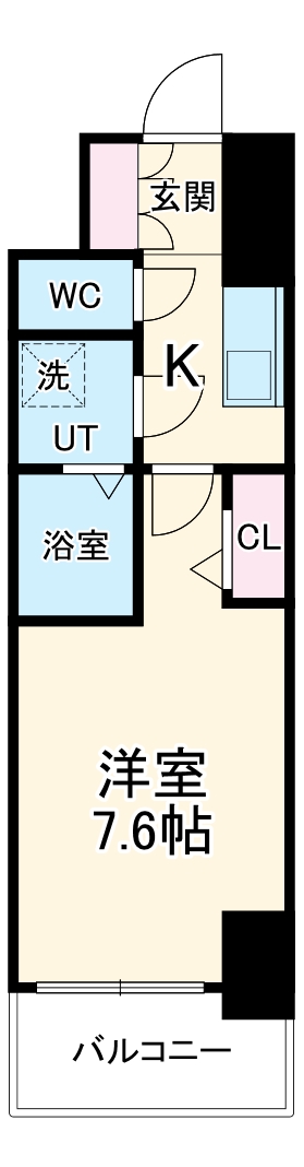 エスリード葵桜通りの間取り