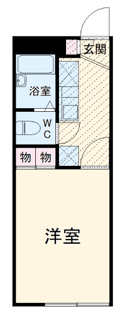 レオパレス美野里の間取り