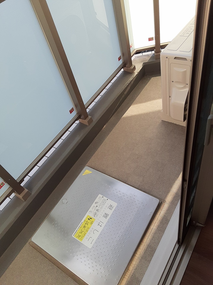 12/21 バルコニー