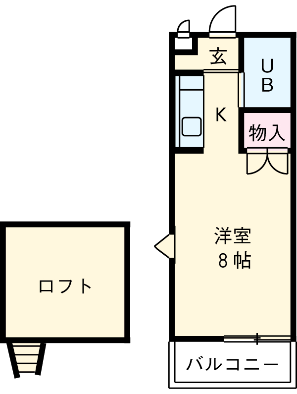 サンシティ松山の間取り
