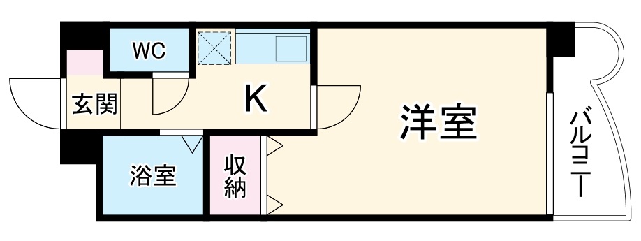 エイショウハイツの間取り