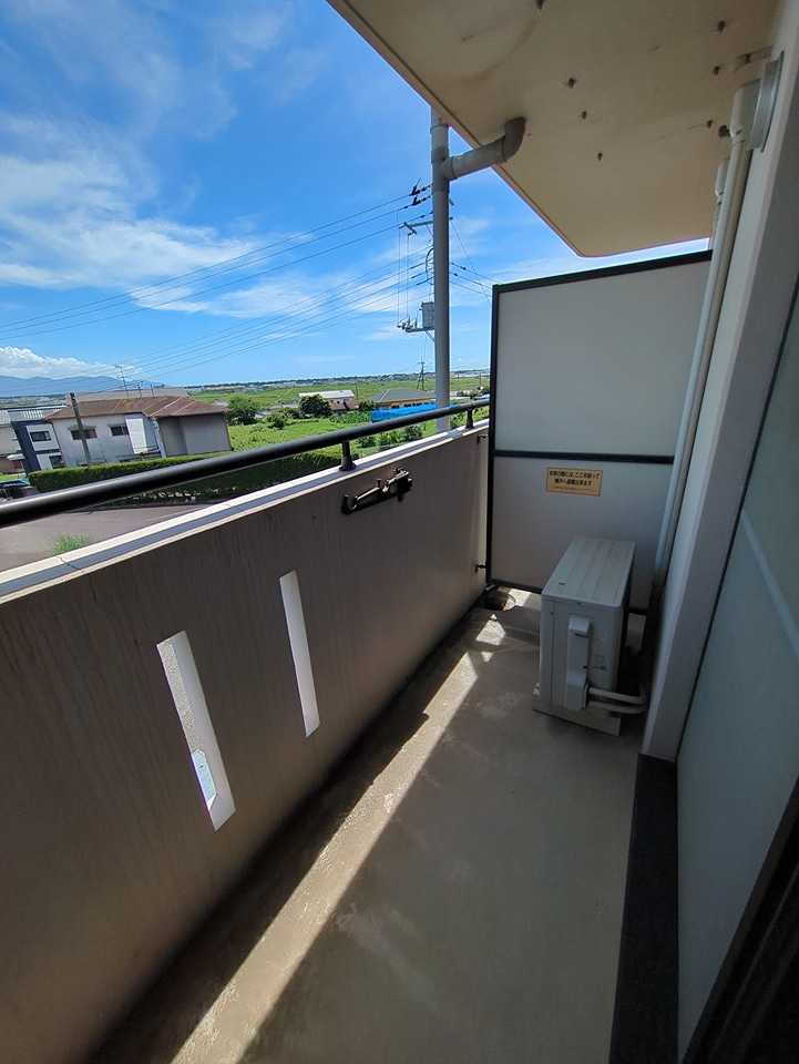 12/24 バルコニー
