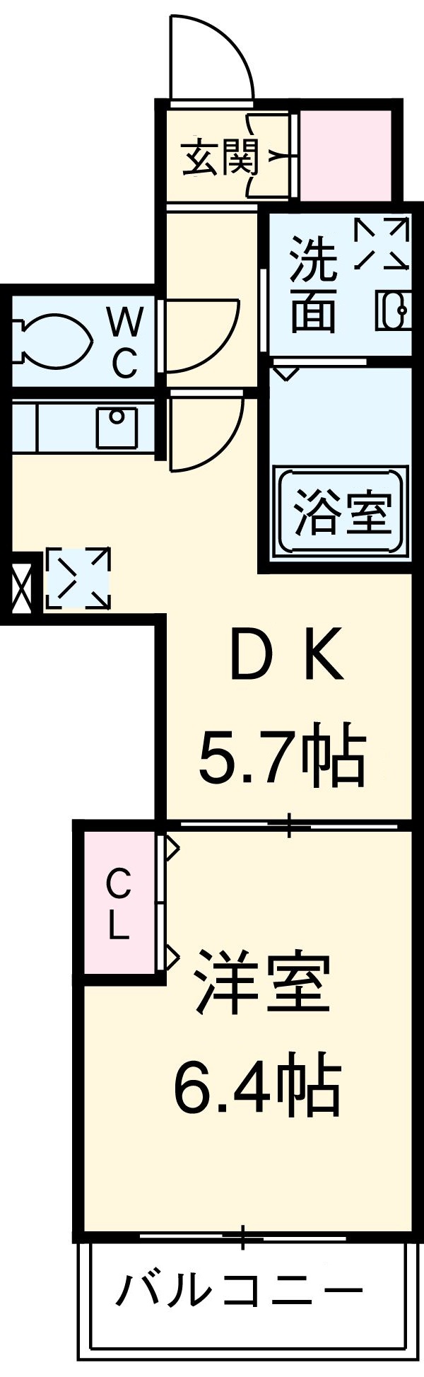 エステムプラザ名古屋駅前プライムタワーの間取り