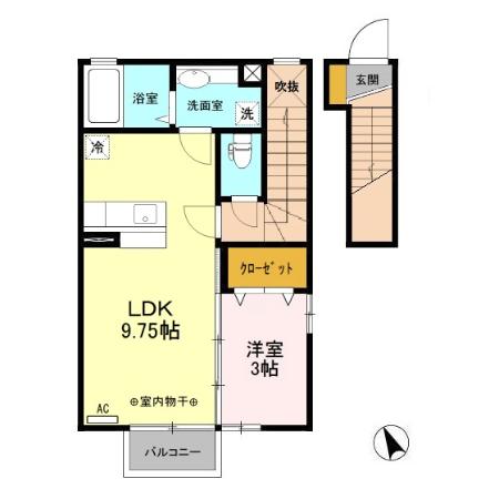 エトワールKの間取り