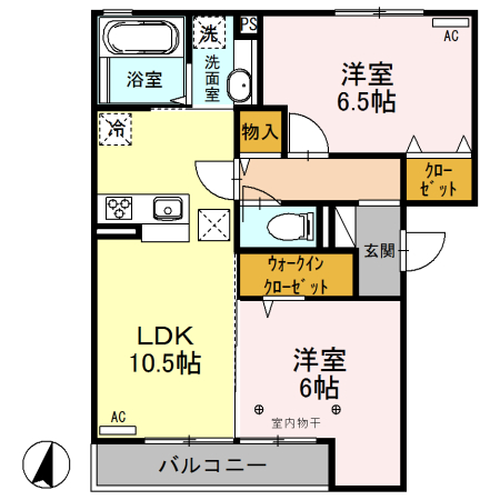 ゼペットの間取り