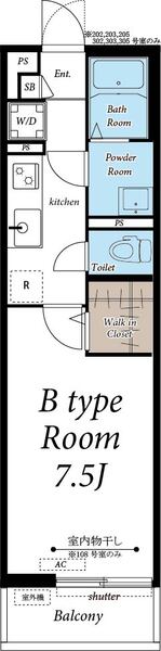 グレイス桶川の間取り
