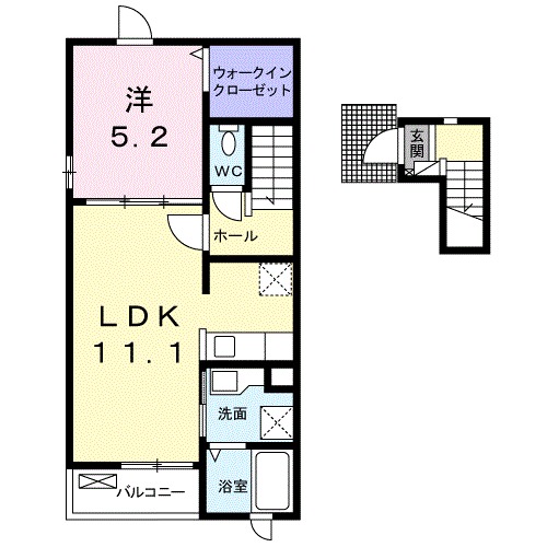 プレサント スペースの間取り