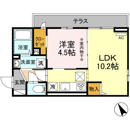 エメ ドゥーズの間取り