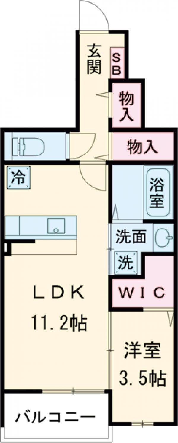 Jウィングの間取り