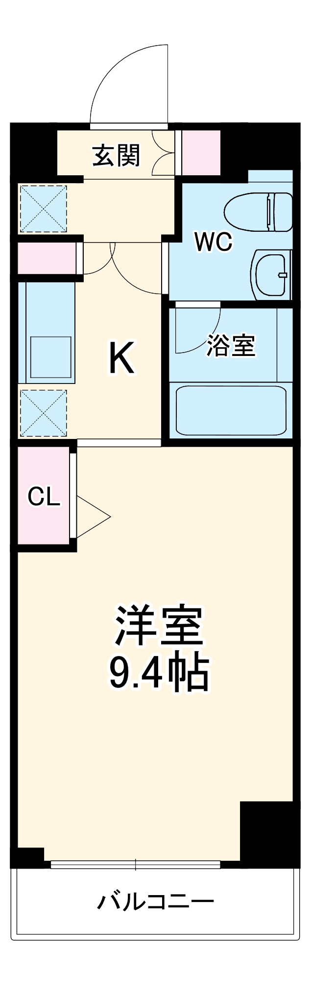 ALTERNA横濱阪東橋の間取り