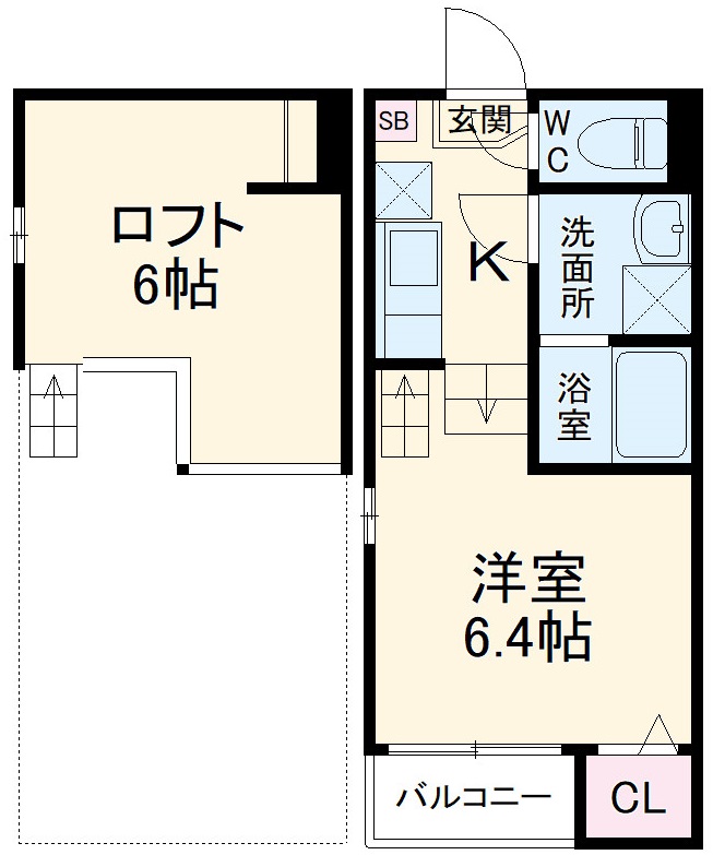 ベントルナートの間取り