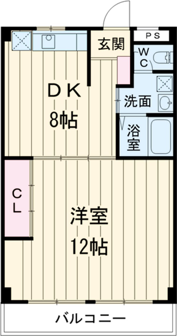 アゼリアコーポの間取り