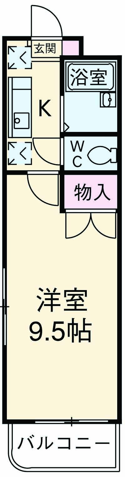 サンヒルズの間取り