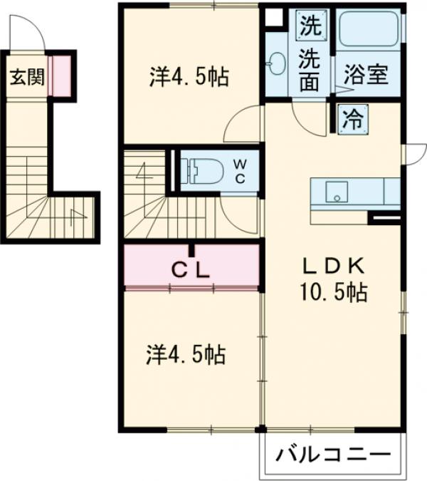 アリエッタ南町の間取り