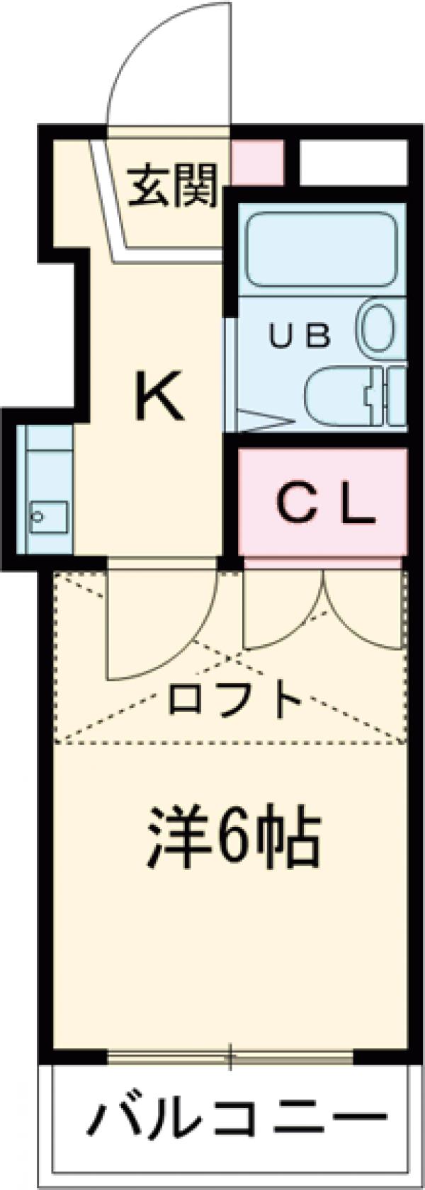 エクセルフォルム中野の間取り