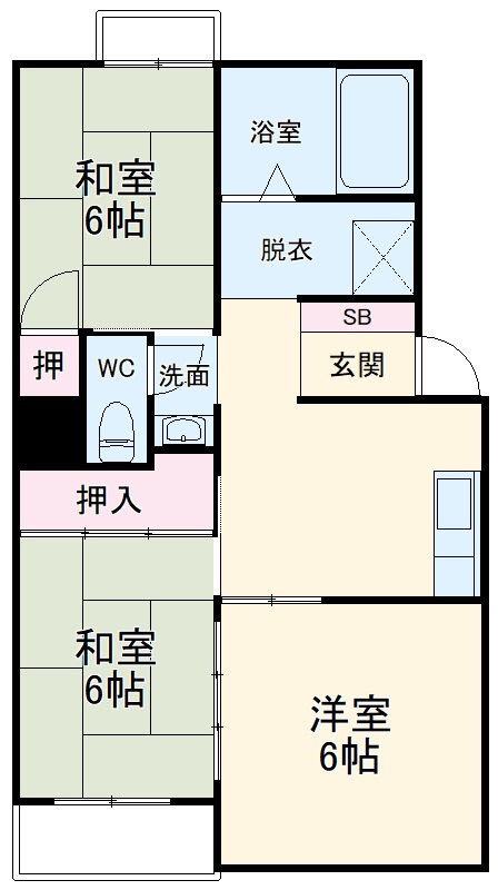 グリーンハイツ春日井の間取り