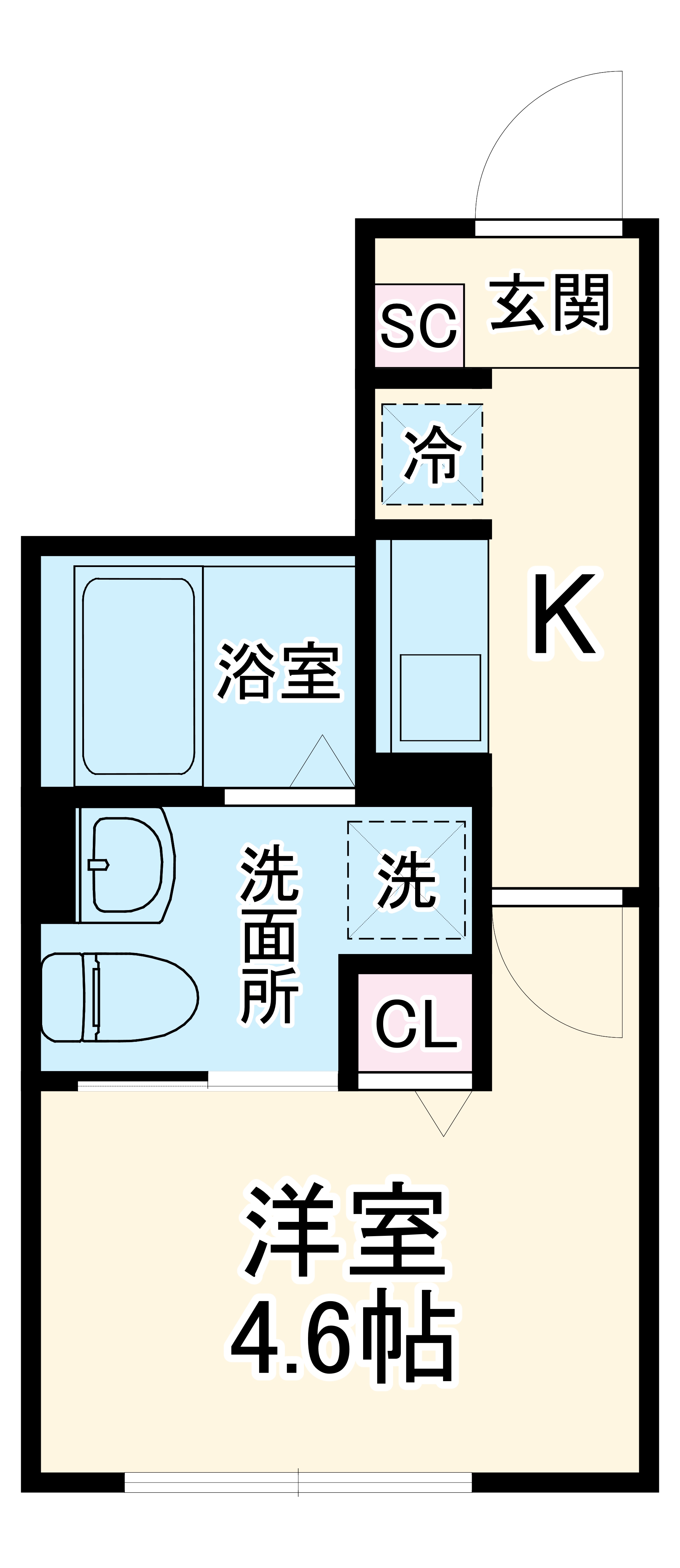 INside Grove EVEの間取り