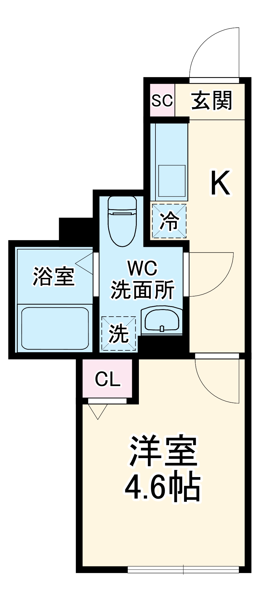 INside Grove EVEの間取り