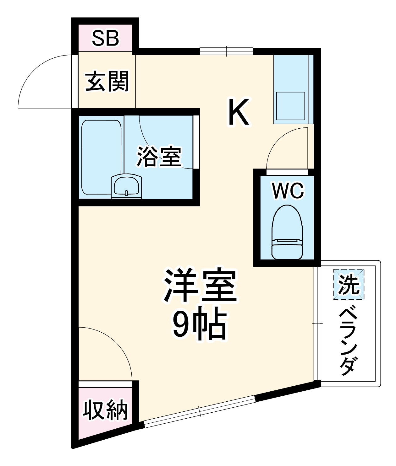 グリンパークⅡの間取り