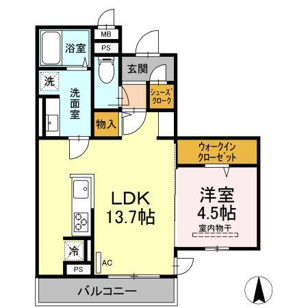ガーデンテラスⅡの間取り